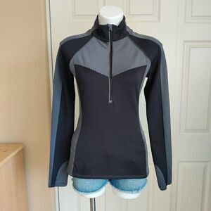 Athleta Spotlight half zip athletic pullover sz S